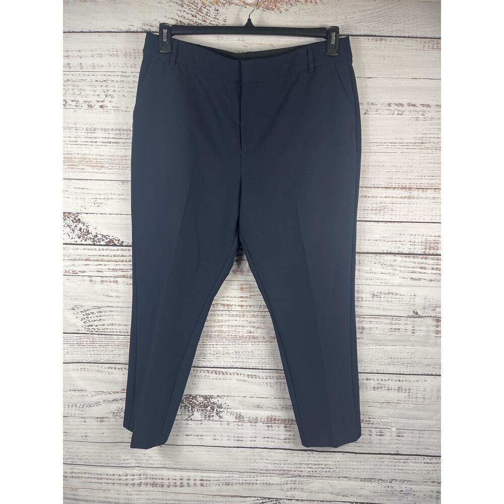Nine West Pants Women's Size 18 Navy Skinny Ankle Dress Work Career Stretch